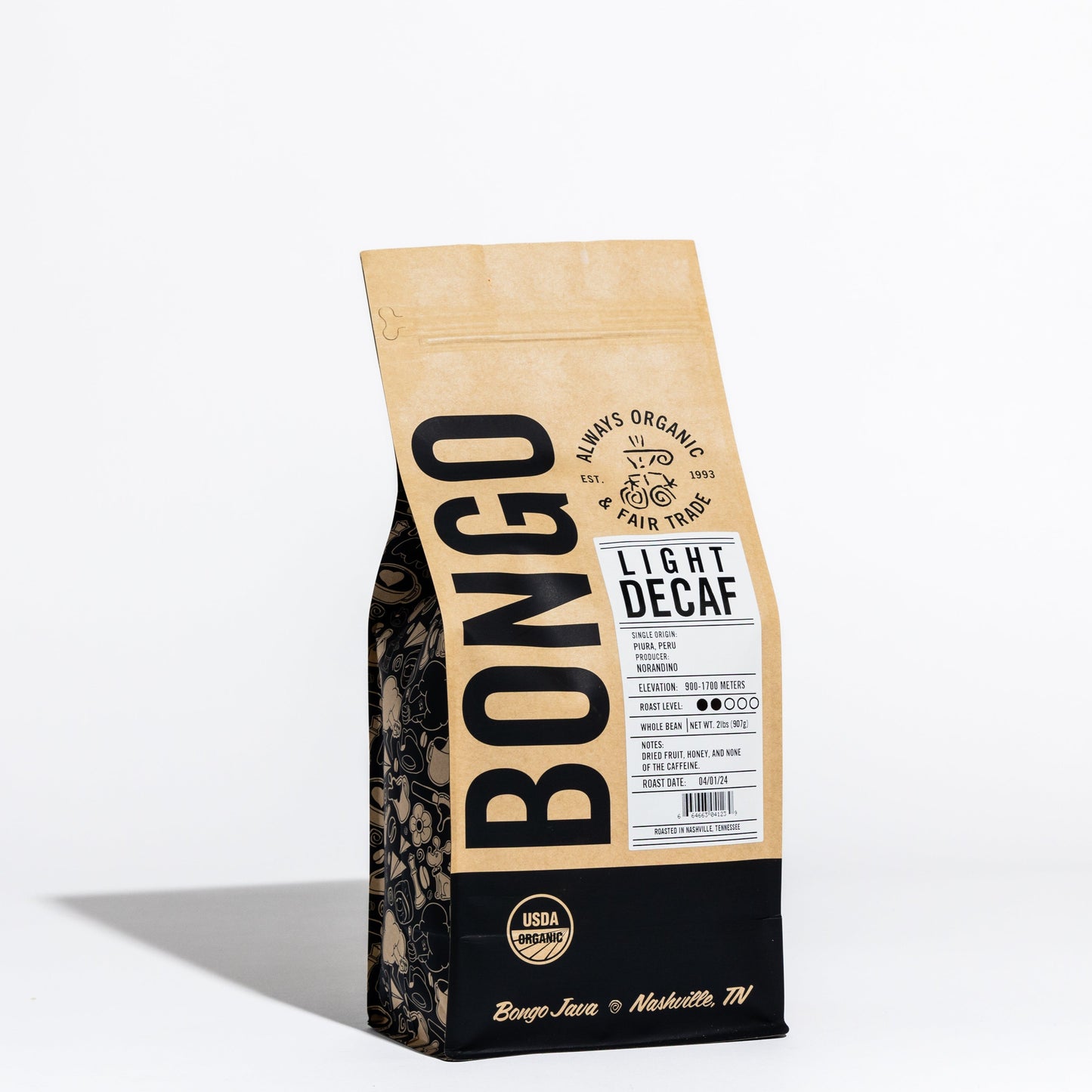 Light Decaf - BongoJava.com