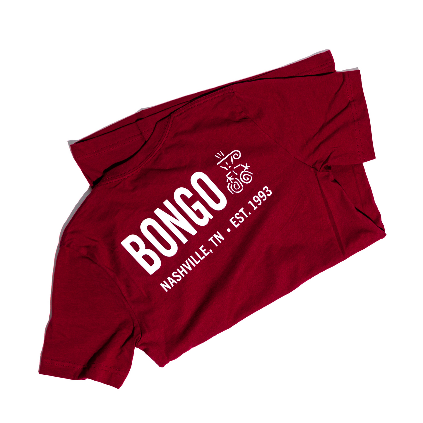Team Bongo Tee - Cardinal