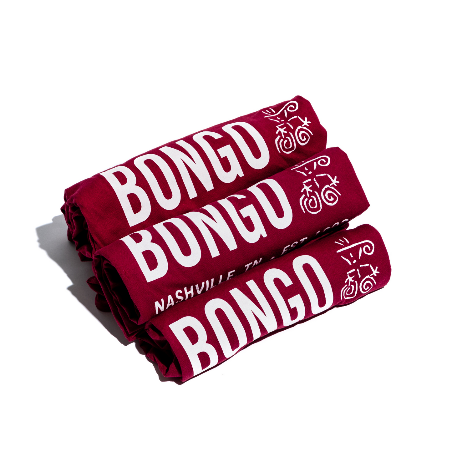 Team Bongo Tee - Cardinal