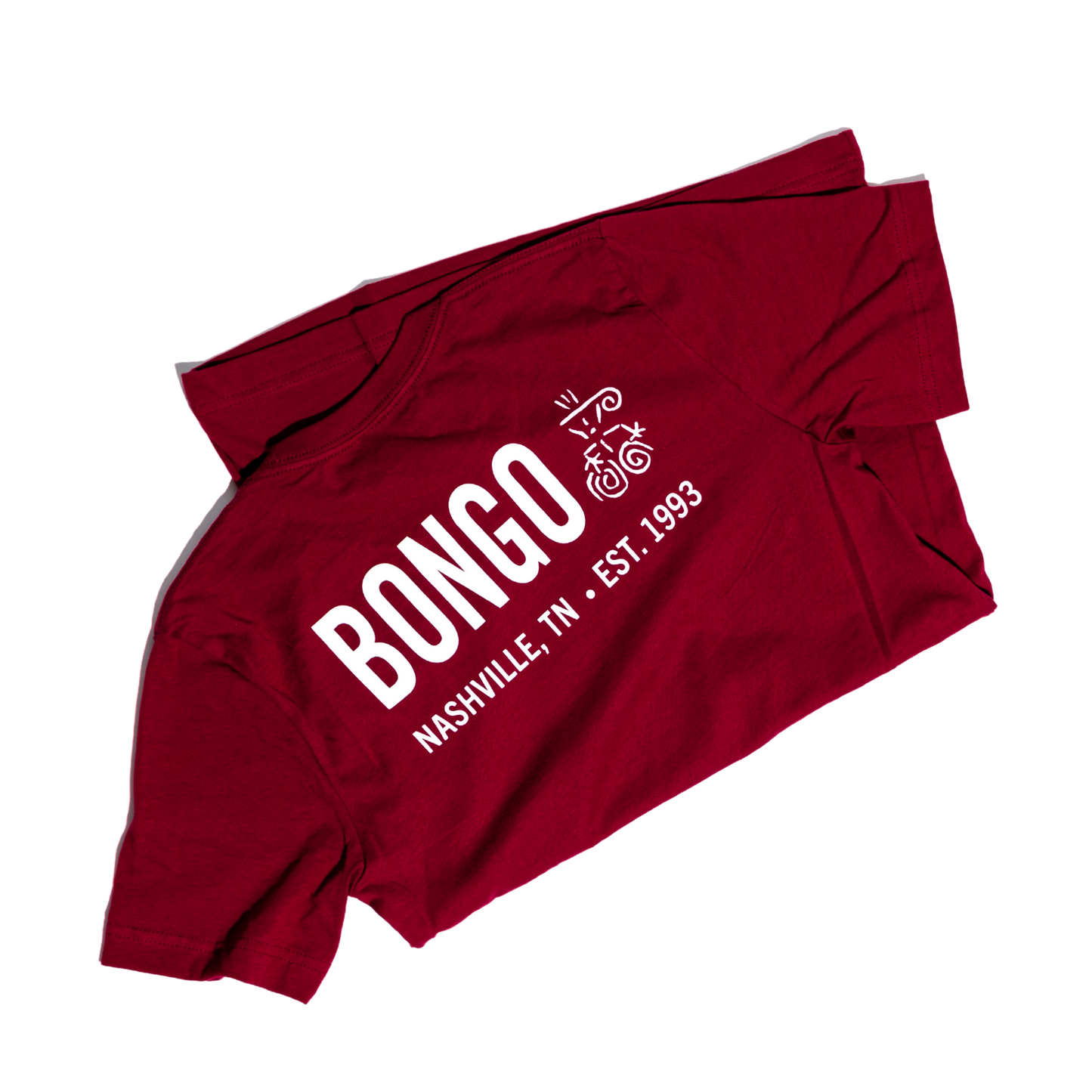 Team Bongo Tee - Cardinal