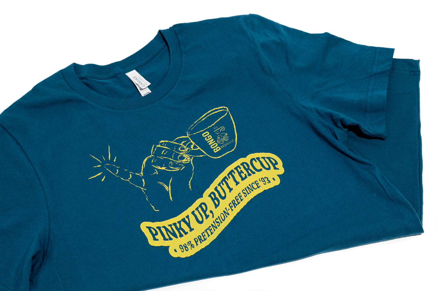 Pretension Free Tee - Deep Teal