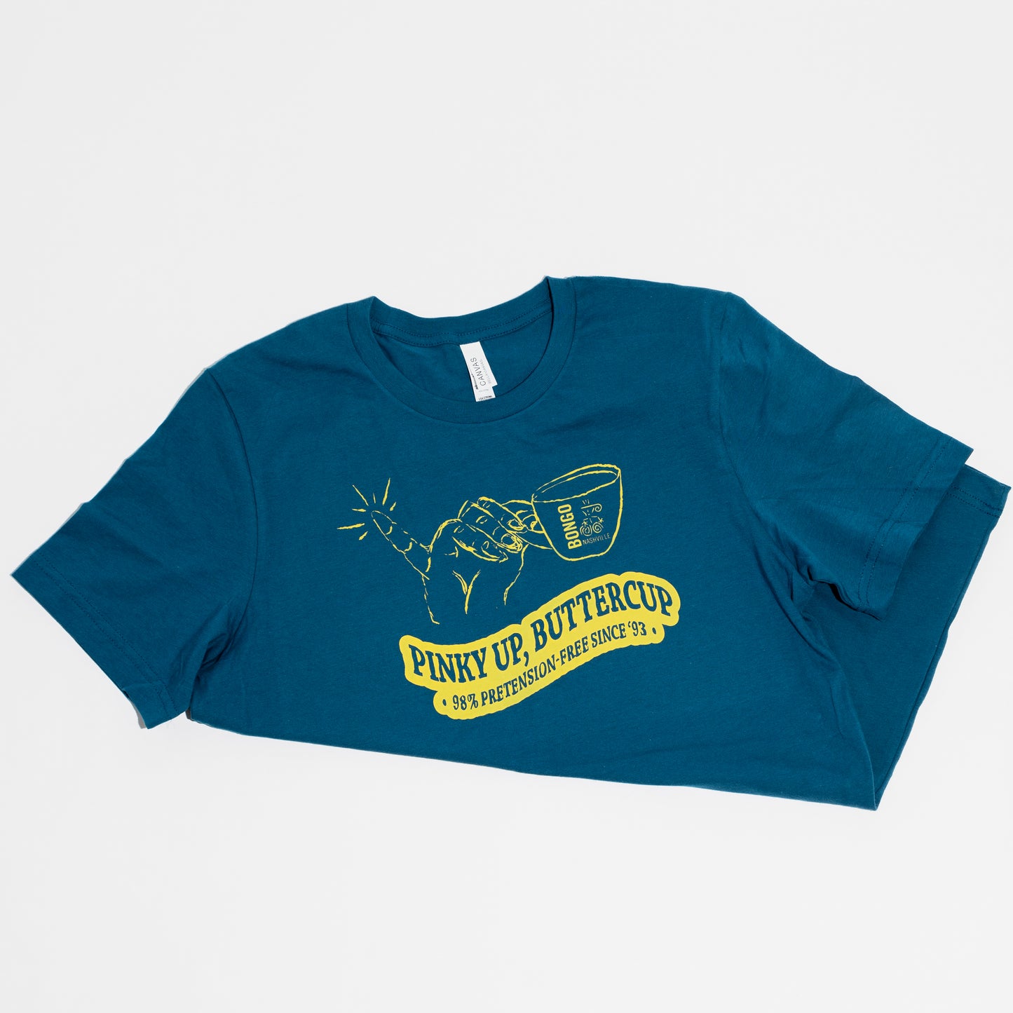 Pretension Free Tee - Deep Teal