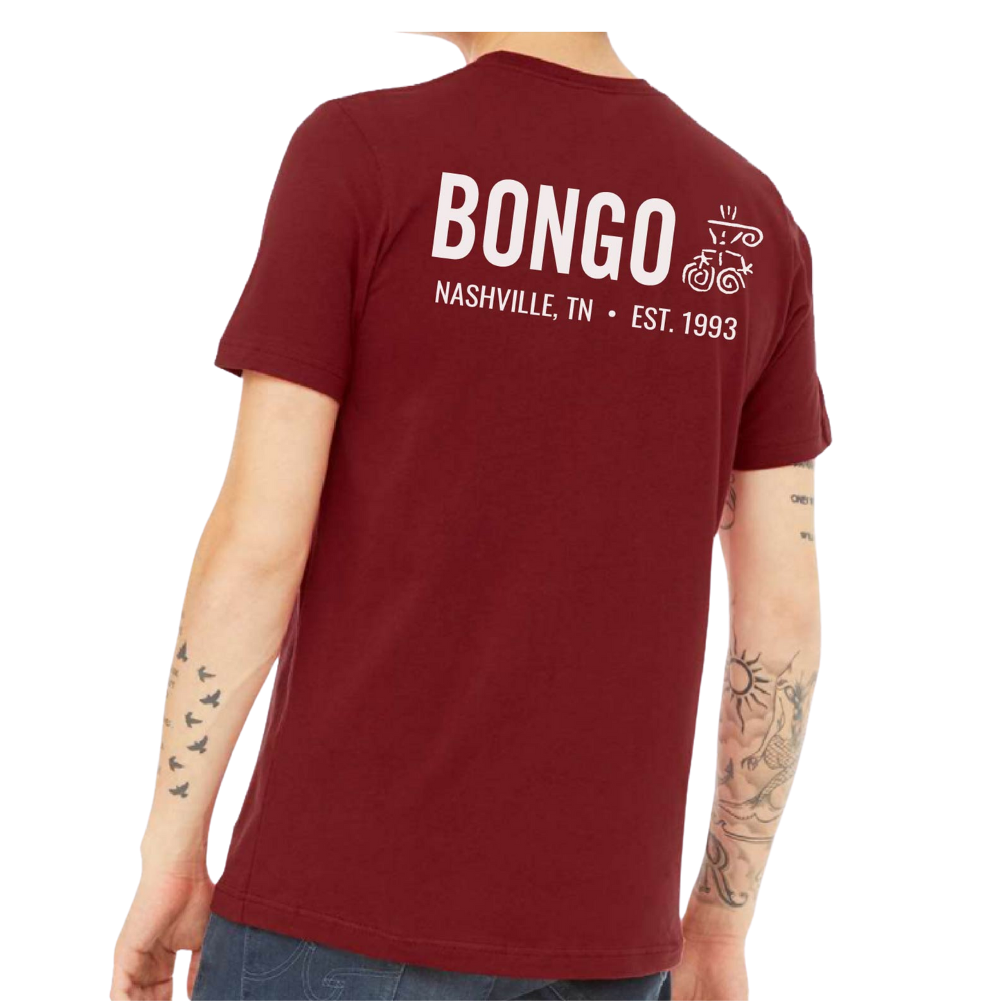 Team Bongo Tee - Cardinal