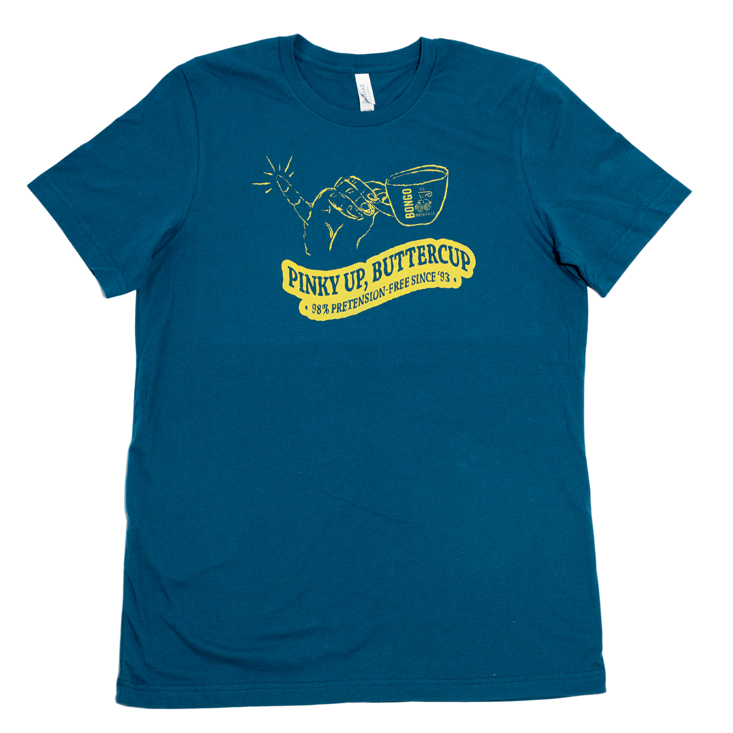 Pretension Free Tee - Deep Teal