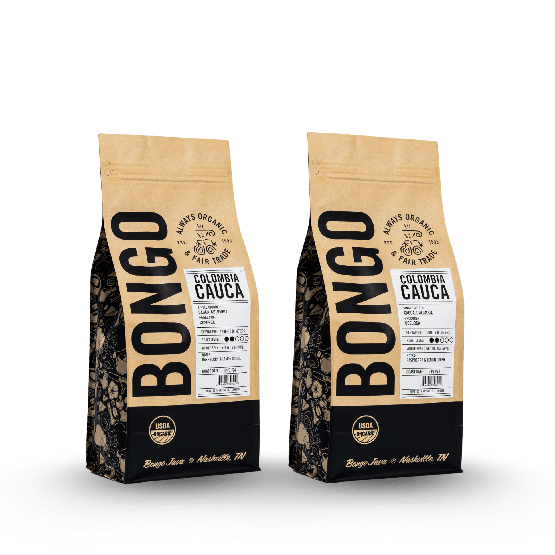 Colombia Cauca 2lb - Office Subscription - Bongo Roasting Co.