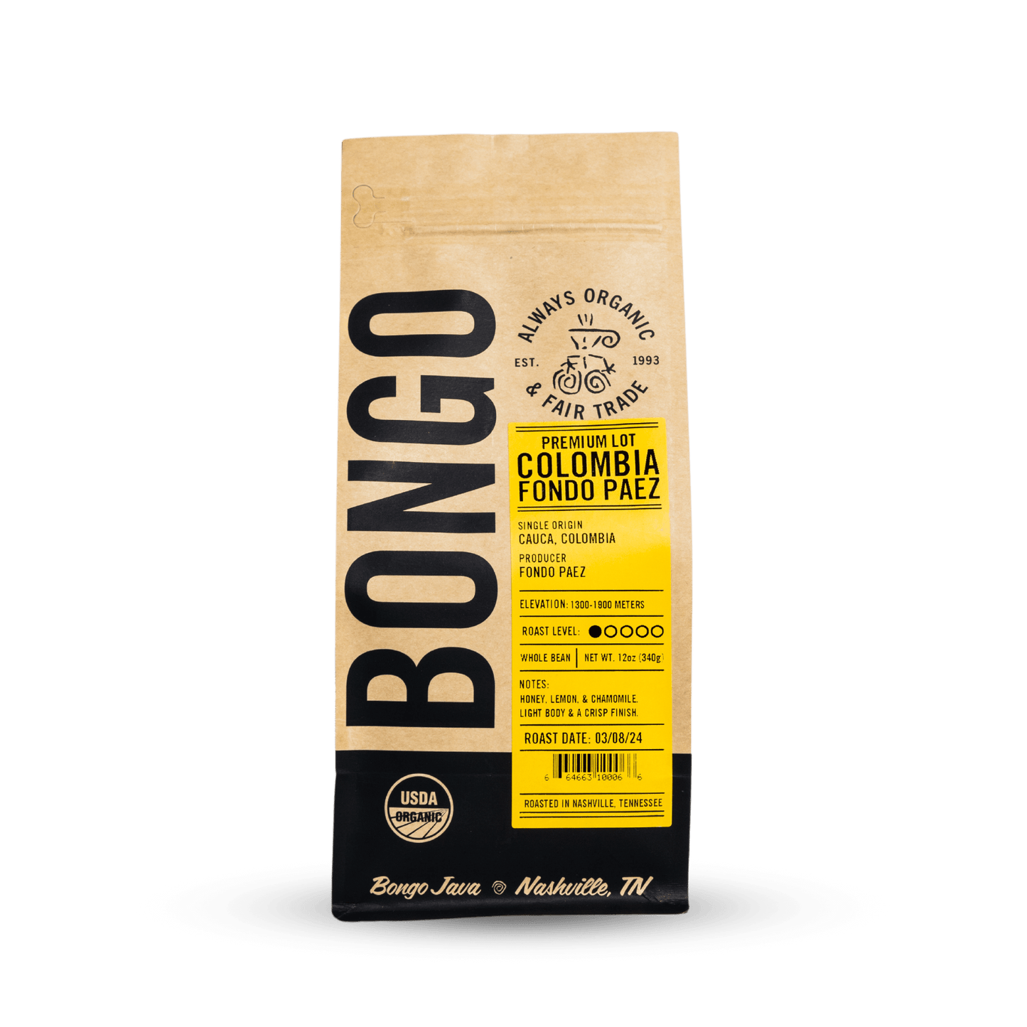 Colombia Fondo Paez - Premium Lot - Bongo Roasting Co.