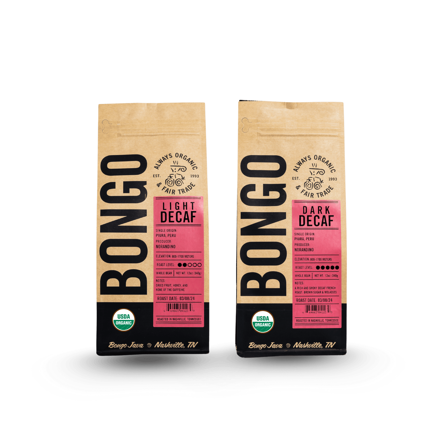 Decaf Coffee Bundle - Bongo Roasting Co.