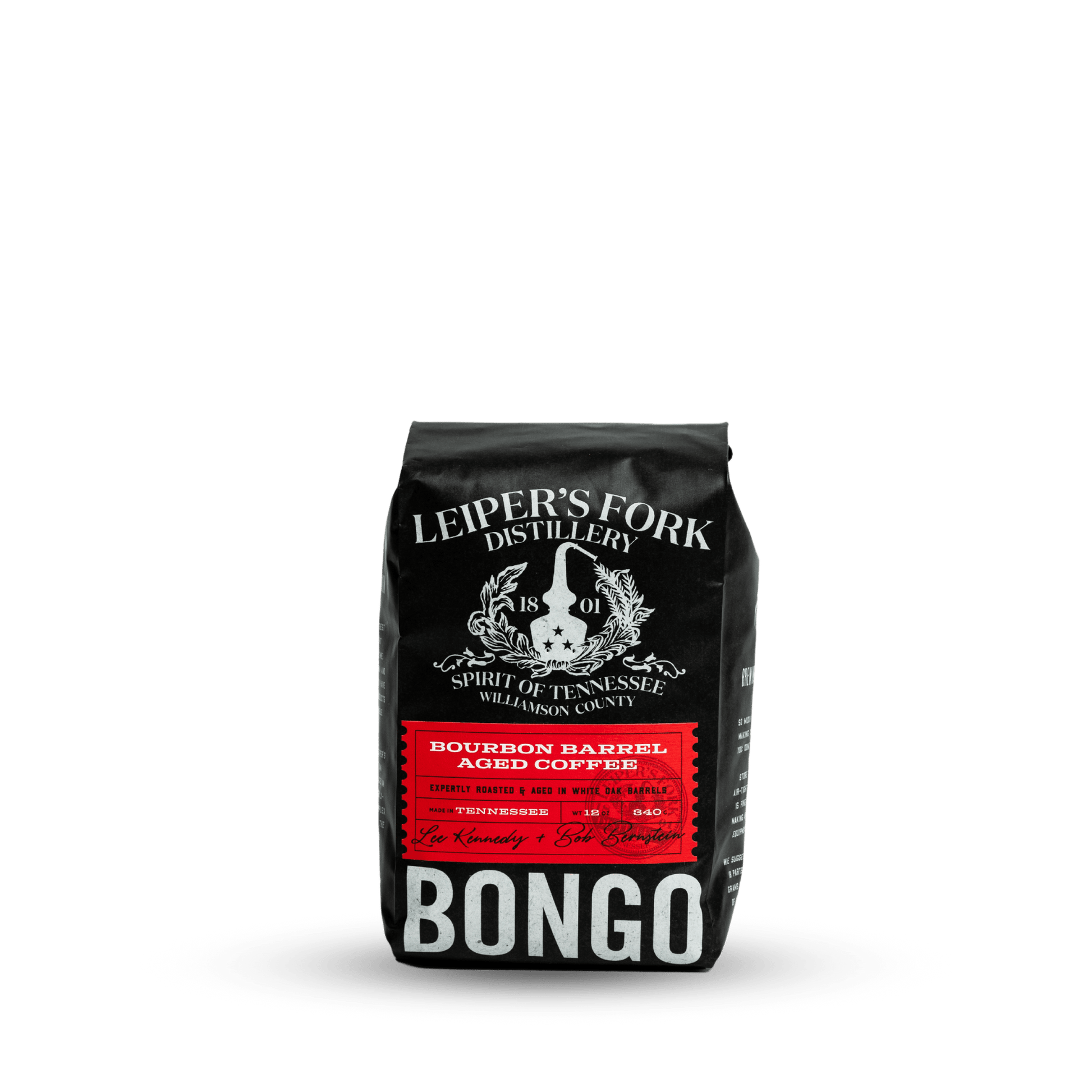 Leiper's Fork Bourbon Barrel Aged Coffee - Bongo Roasting Co.