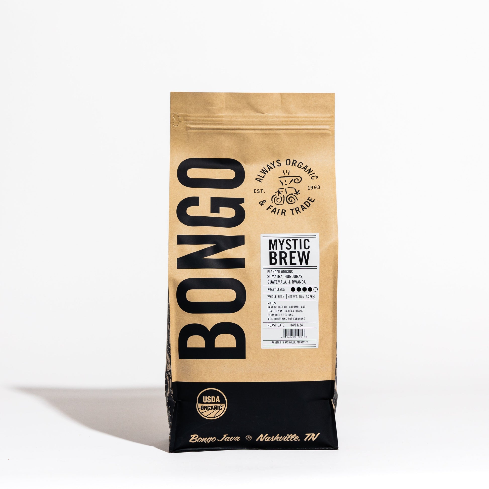 Mystic Brew 5lb - Office Subscription - Bongo Roasting Co.
