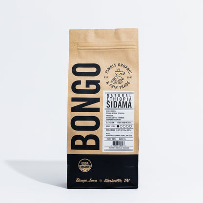 Natural Ethiopia Sidama 5 lb - Office Subscription - Bongo Roasting Co.