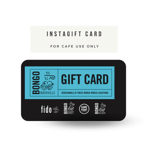 Instagift Card - Bongo Roasting Co.
