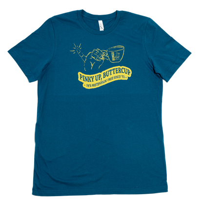 Pretension Free Tee - Deep Teal